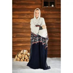 Blitzangebot 🥰 FRILUFTS KNIT PONCHO - Poncho Norwegian Design 😍 -Günstiges Frilufts Geschäft 272135001 c knit poncho frilufts