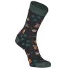 Budget 👍 FRILUFTS VILLARRICA CAMPFIRE 🧦 SOCKS Unisex - Freizeitsocken Caviar 🎁