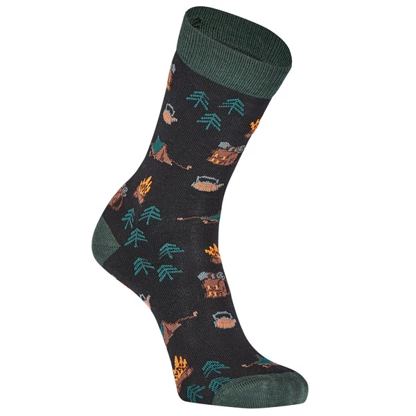 Budget 👍 FRILUFTS VILLARRICA CAMPFIRE 🧦 SOCKS Unisex - Freizeitsocken Caviar 🎁 1 Budget 👍 FRILUFTS VILLARRICA CAMPFIRE 🧦 SOCKS Unisex - Freizeitsocken Caviar 🎁