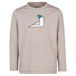 Billig 🎉 FRILUFTS BLACKSAS PRINTED LONGSLEEVE Kinder - Langarmshirt 👏